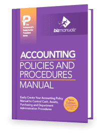 Free Accounting Procedure Manual Template