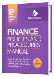 Finance Policy and Procedure Manual Template