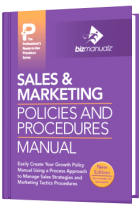 Sales Marketing Policy and Procedure Manual Template