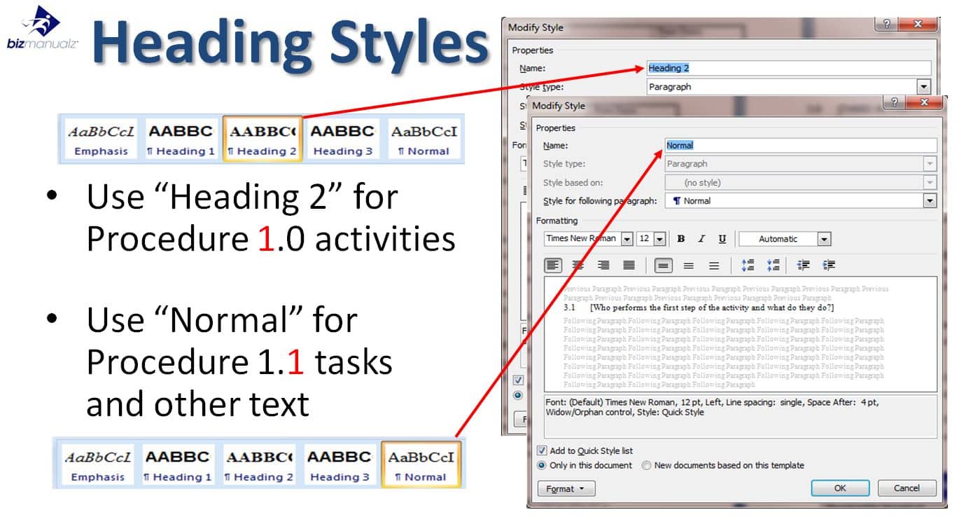 How to Use Styles in Microsoft Word