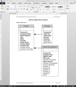 Marketing Database Guide Template