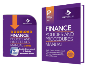 Financial Policies and Procedures Manual