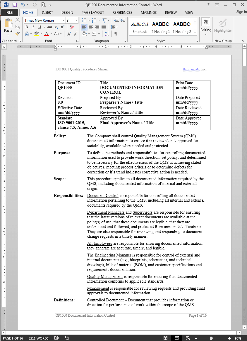 iso-9001-document-template-free-printable-templates