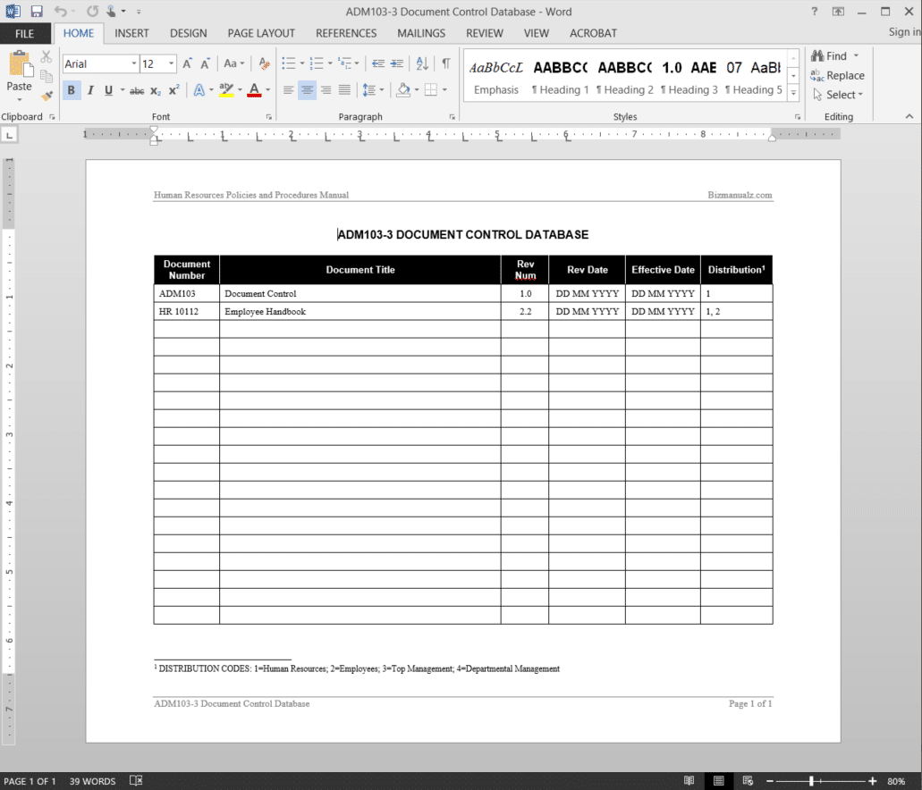 hr-document-control-database-template-word