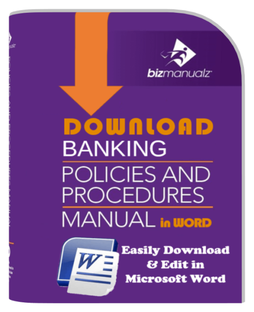 Banking Policies and Procedures Manual