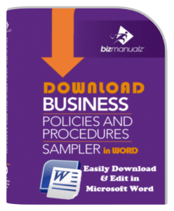 Business Policy Procedure Manual