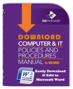 Computer IT Policy Procedure Manual