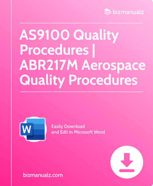 Aerospace Quality Procedures Manual