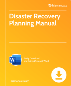 Disaster Recovery Policies and Procedures Manual