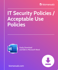 IT Security Policies Procedures