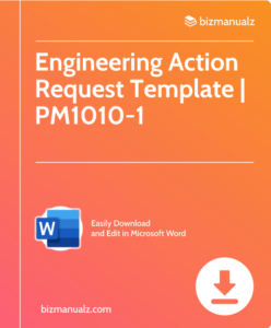 Engineering Action Request Template Word
