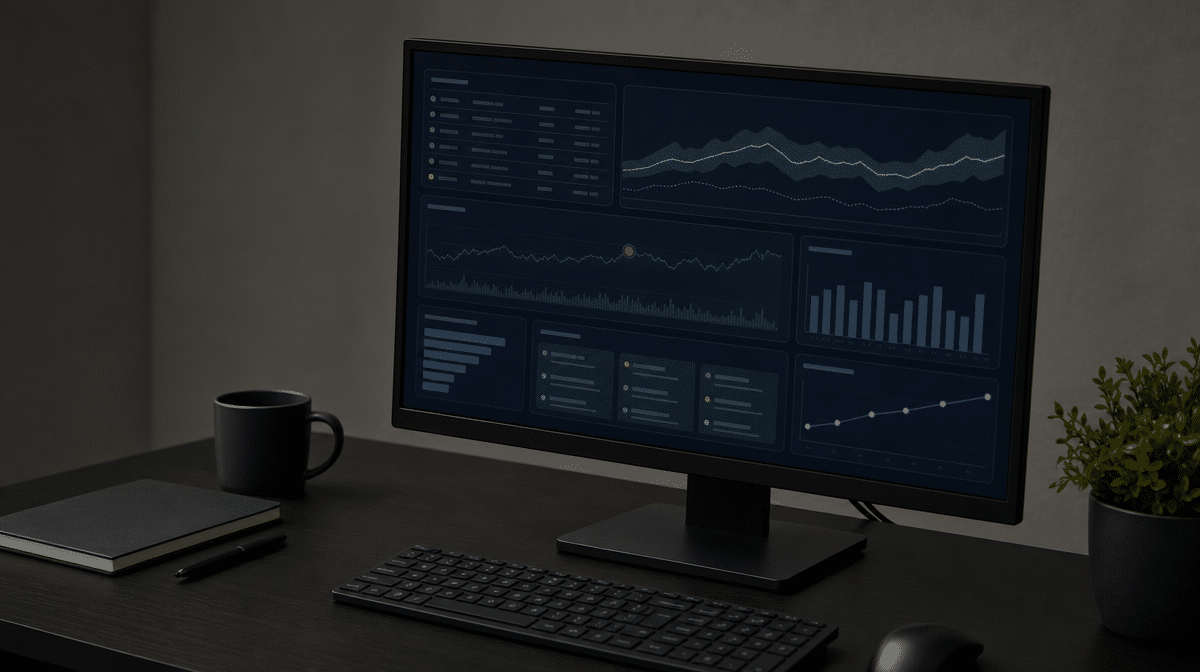 AI-assisted dashboard forecasting demand and customer service workload