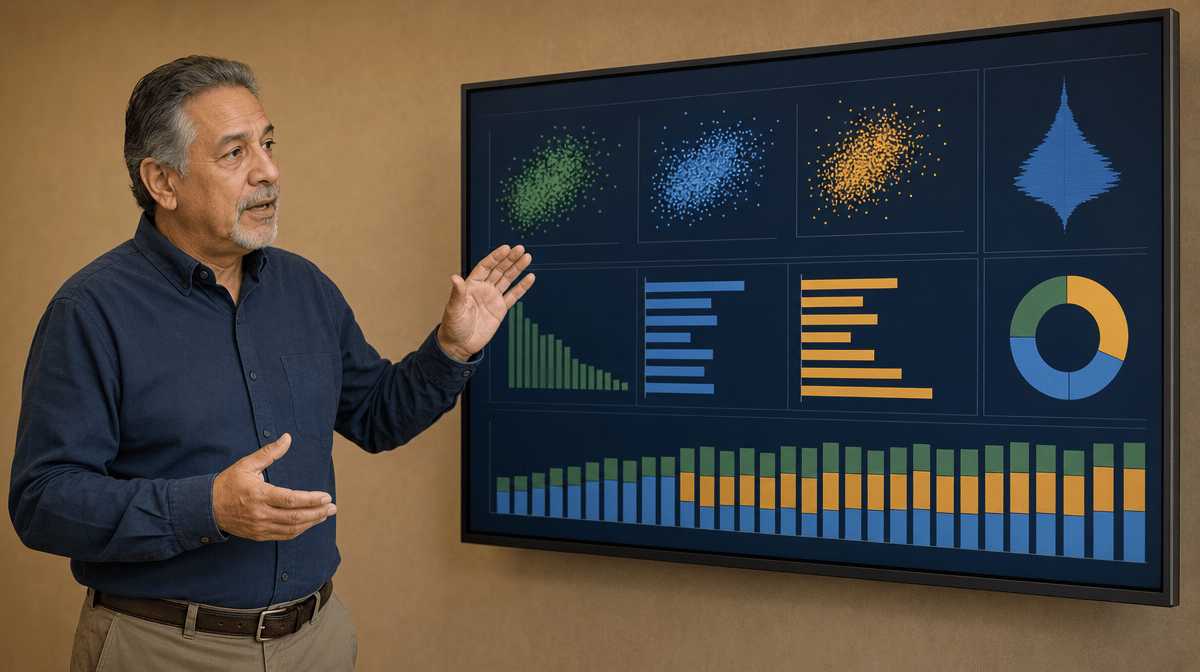 Analyst presenting customer segments for personalized retention campaigns