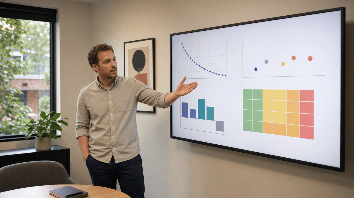 Founder reviewing pricing, margins, competition, and business risks